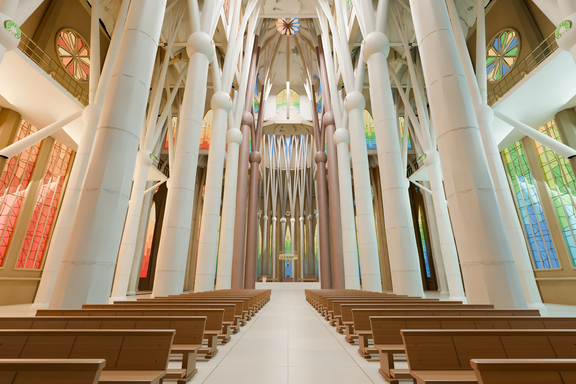 Sagrada Família: Hlavní loď