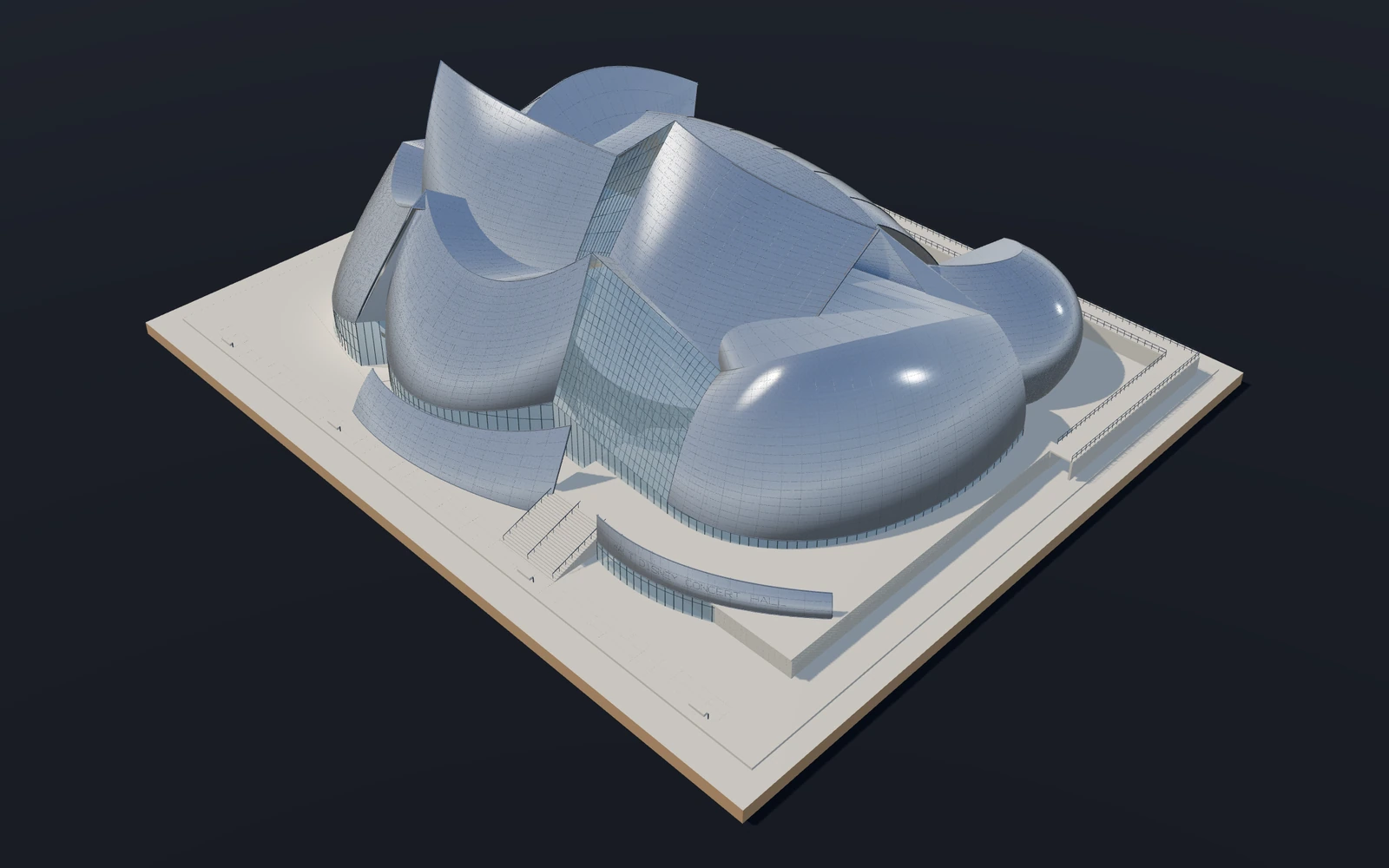 Walt Disney Concert Hall: Celkový přehled